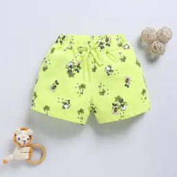 Girls Regular Fit Floral Printed Shorts-image-94