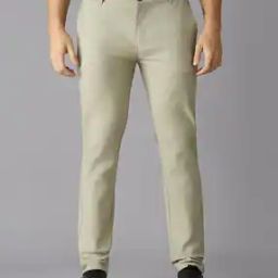 Men Mid Rise Relaxed Fit Trousers-image-91