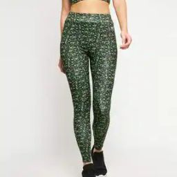 Women Camouflage Printed Fitted Track Pants-image-5