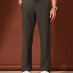Men Mid-Rise Straight Fit Chinos-image-24
