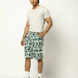 Men Printed Relaxed Fit Shorts-picture-22