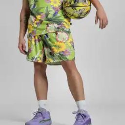 Floral Regular Fit Shorts-picture-51