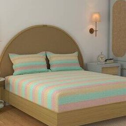 144 TC Legacy Cotton Double Bedsheet-20