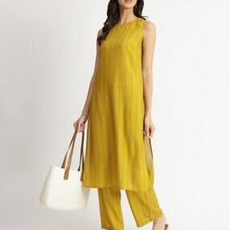 Women Stripes Suit Set-image-43
