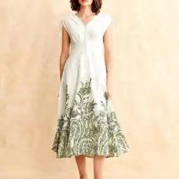 Women Printed A-Line Dress-picture-37