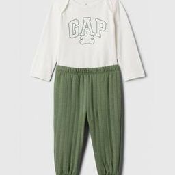 Short Sleeves Crew-Neck Top & Pants Set-picture-17