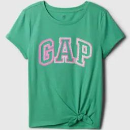 Brand Logo Knot Tie T-Shirt-image-98