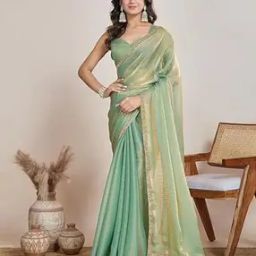 Women Embellished Saree with Sequins Detail-image-46