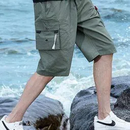 divawalk Men Regular Fit Cargo Shorts with Insert Pockets-picture-39