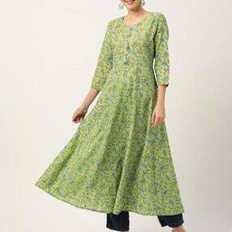 Floral Print Anarkali Kurta-image-2