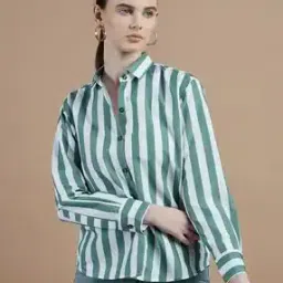 Women Regular Fit Spread Collar Shirt -image-56