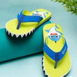 Boys Printed T-Strap Slip-On Flip-Flops-image-98