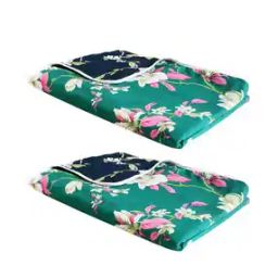Set of 2 Floral Print Reversible Single Dohars-picture-50
