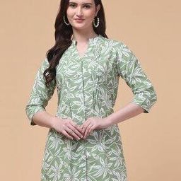 Women Floral Print Fitted Tunic-19