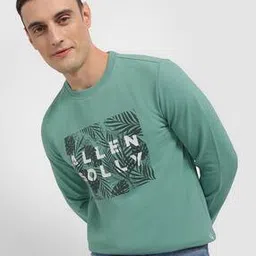 allen solly Men Brand Print Regular Fit Sweatshirt-picture-22