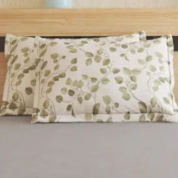 Set of 2 Botanical Print Pillow Covers -image-4