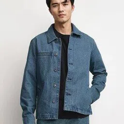 rare rabbit Men Regular Fit Spread Collar Jacket-picture-39