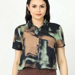 Women Printed Slim Fit Shirt-image-19