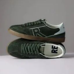 Men Colour-Block Lace-Up Casual Shoes -image-90