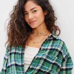 Women Checked Relaxed Fit Shirt with Patch Pocket-image-25