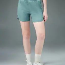 Women Mid-Rise Shorts with Elasticated Waist-picture-14