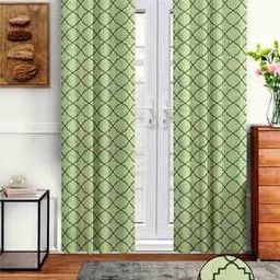 Set of 2 Geometric Print DoorCurtains-image-89