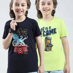 monte carlo Boys Micro Print T-Shirt-picture-39