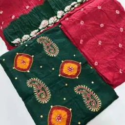 Embroidered 3-Piece Unstitched Dress Material-image-24