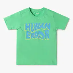 Boys Typographic Print Crew-Neck T-Shirt-image-58