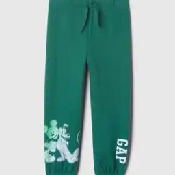 Boys Mickey Mouse Print Joggers with Drawstring Waist-25