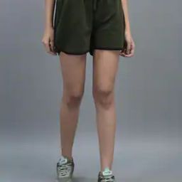 Knit Shorts with Elasticated Drawstring Waist-picture-16