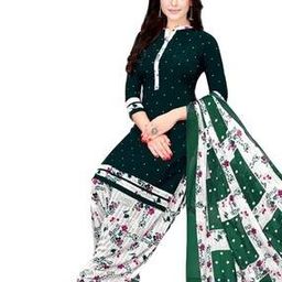 Printed 3-Piece Unstitched Dress Material-image-11