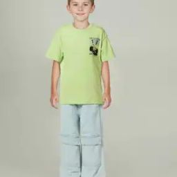 Boys Printed Regular Fit T-Shirt-picture-11