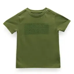 Boys Brand Embossed Round-Neck T-Shirt-picture-40