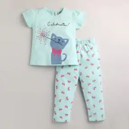 Graphic Print Nightwear Set-image-47