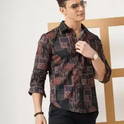 Men Printed Regular Fit Shirt-image-59