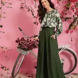Women Floral Print Jumpsuit with Insert Pocket-picture-17