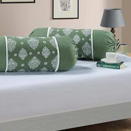 Set of 2 Cotton Bolster Covers 30" X 15"-image-32