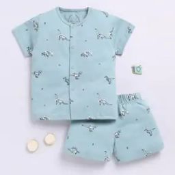 Girls Graphic Print Shorts & Top Set-picture-21
