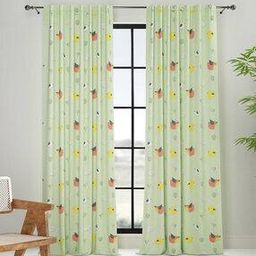 Graphic Print Cotton Curtain-picture-10