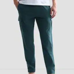 Men Lightweight Utility OJ002 Cargo Lounge Joggers-image-46