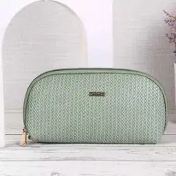 Women Zip-Around Wallet with Metal Accent-image-31