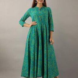 Paisley Print Fit & Flare Dress-image-69