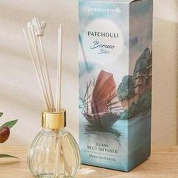 Glass Borneo Bliss Patchouli Reed Diffuser Set-image-65