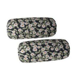 Set of 2 Floral Print Bolster Covers 32" x 16"-picture-3