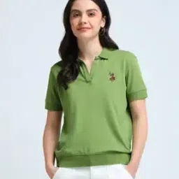 u.s. polo assn. Women Regular Fit Polo T-Shirt-picture-13