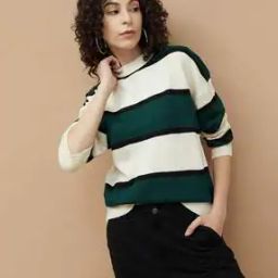 Women Acrylic Pullover-image-3