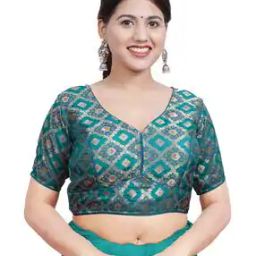 Women Back Open Blouse-image-90