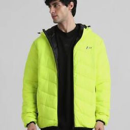 Zip-Front Hooded Puffer Jacket-image-5
