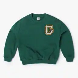 Logo Embroidered Crew-Neck Pullover Sweatshirt-picture-11
